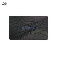 Tarjetas de Presentación Personalizadas de PVC en Blanco con NFC, Imprimibles, MIFARE Classic EV1 1k 13.56Mhz RFID, Acabado Negro Mate
