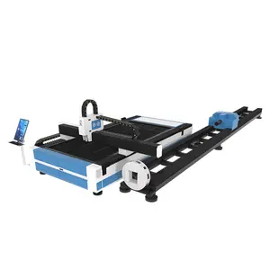 Yüksek doğruluk çelik H kiriş 0-30mm kalınlığı tüp kesici Metal tam otomatik Cnc Fiber lazer kesim makinesi