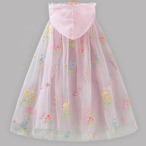 Capa de Verano para Niña, Nueva, Bordada, Estilo Étnico Retro, Súper Etérea, Tipo Chal - Product Image 5