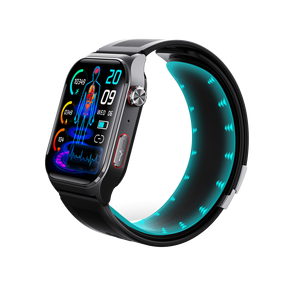 Montre connectée avec pompe à air de 2,10 pouces, analyse de l'hydratation de la peau, surveillance de l'activité nerveuse, analyse de la composition corporelle, détection de chute, SOS - Product Image 1