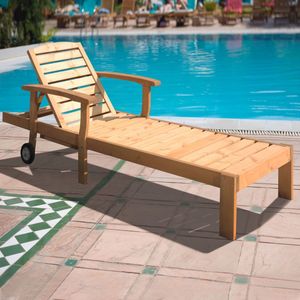 Al Aire Libre patio campo jardín ola chaise playa portátil jardín Hotel balcón piscina madera <span class=keywords><strong>tumbonas</strong></span> - Product Image 5