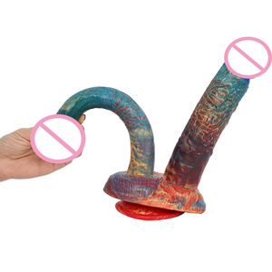 Falo de doble extremo LUUK <span class=keywords><strong>con</strong></span> simulación de pene grande para consoladores de glande para <span class=keywords><strong>hombres</strong></span> adultos mujeres - Product Image 5