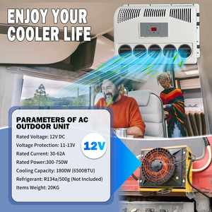 แอร์จอดรถ 12 โวลต์ 24 โวลต์ รุ่น Iron 12V ระบบแยกส่วน สำหรับรถบรรทุกขนาดใหญ่ รุ่น EAC001.29.12 12 โวลต์ 24 โวลต์ - Product Image 2