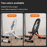 Banc de musculation pliable et réglable à 7 positions (incliné, décliné, plat) pour entraînement avec haltères à domicile, gym et fitness