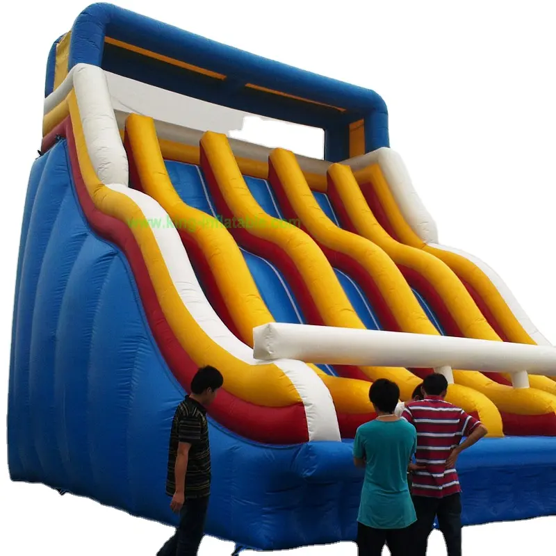 Children Water Slide Inflatable Products For Adults And Kids Commercial Without Swimming Pools