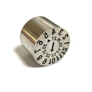 قالب ختم يوحي بالتاريخ قالب ختم يحتوي على تاريخ - Product Image 3