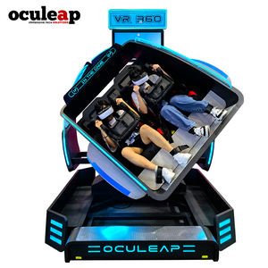 Máquina de Juegos VR de 2 Asientos, Simulador de Vuelo con Movimiento de Realidad Virtual 360, Equipo de Entretenimiento VR, Simulador de Montaña Rusa 7D 9D 12D - Product Image 6