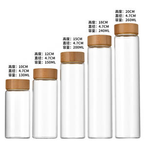 حاويات تخزين توابل زجاجية من البورسليكات ذات جودة عالية للمنزل والمطبخ برطمان مع مكان لتخزين القهوة والشاي والطعام - Product Image 5