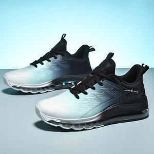 High Quality Men's Sports Casual <strong>Trainers</strong> Breathable Mesh Summer Sneakers Air Cushioned Walking Running Shoes Fashionable Trend - Product Image 3