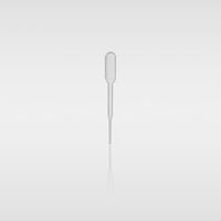 Pipette Pasteur jetable transparente en PE de 0,5 ml, certifiée CE ISO, pour usage en laboratoire, fabriquée par un fabricant professionnel