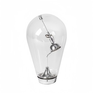 Table Lamp With Light Bulb Design Touch Control Led <b>Desk</b> Lamp For Bedroom Study - Product Image 3
