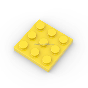 No.11212 Placa 3x3 Studs Ladrillos de construcción clásicos compatibles con las principales marcas ABS DIY Ladrillos de juguete Montaje a granel Bloques de construcción - Product Image 3