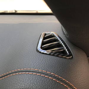 Oferta Especial: 2 Cubiertas Decorativas para Salidas de Aire Acondicionado Laterales de Coche para Mercedes Benz Clase A CLA W177 C118, Adhesivo Decorativo ABS para Interior - Product Image 2