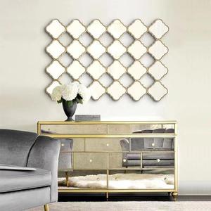 120X80CM grande maison maison pendentif mural suspendu décoration <span class=keywords><strong>miroir</strong></span> <span class=keywords><strong>couloir</strong></span> salon combinaison Arts suspendus livraison directe DDP - Product Image 2