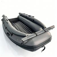 Bateau gonflable à moteur de 12,5 pieds, capacité 6 personnes, haute vitesse pour divertissement en plein air, fournisseur en gros de Chine