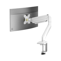 Nouveau support d'écran en aluminium et acier pour moniteur de 13 à 32 pouces, avec câbles DS intégrés, pour une configuration de bureau sans désordre, capacité de 2 à 10 kg