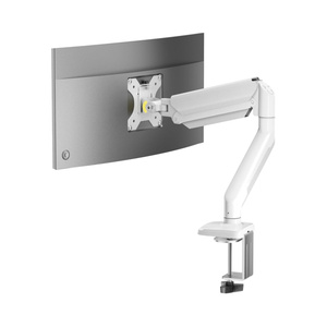 Nouveau support d'écran en aluminium et acier pour moniteur de 13 à 32 pouces, avec câbles DS intégrés, pour une configuration de bureau sans désordre, capacité de 2 à 10 kg - Product Image 6