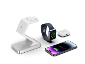 Nueva Estación de Carga Rápida 3 en 1 de 15W <span class=keywords><strong>2023</strong></span>, Base de Carga Inalámbrica Certificada para iWatch, <span class=keywords><strong>AirPods</strong></span>, iPhone y Samsung - Product Image 4