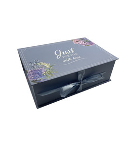 Wholesale custom logo hair extension gift cardboard book shaped magnetic box packaging with satin silk insert for cosmetics