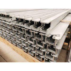 Usine Bifolds V Slot Panneau mural rideau en verre Revêtement de fenêtre T5 T6 <span class=keywords><strong>Profil</strong></span> mural en aluminium <span class=keywords><strong>pour</strong></span> cloison - Product Image 1