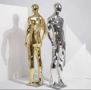 新着等身サイズボクサーマン像有名人物グラスファイバーアリ置物電気メッキ樹脂世界の樹脂工芸品 - Product Image 4