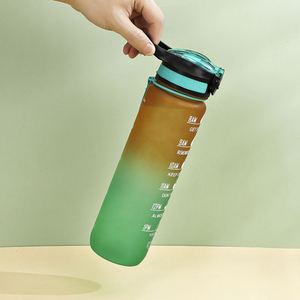 Premium Custom Logo Food Grade Eco-Friendly 1000ML Unisex Tumbler Hydration Bottle Durable Leakproof Design Outdoor Fitness - Product Image 3