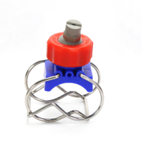 Clip-œillet 1 1/2\" 3/4\" Réglable en plastique Prétraitement Double ou simple pince Buse de pulvérisation d'eau