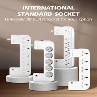 LDNIO SN5311W Nouvelle Boîte de Prise de Courant Gestionnaire 5 Ports + USB Chargeur Sans Fil Prise de Courant Câble d'Alimentation 2M