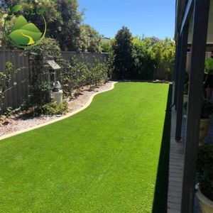 <span class=keywords><strong>Gazon</strong></span> artificiel durable, faible entretien, haute densité, écologique, réaliste, <span class=keywords><strong>vert</strong></span>, <span class=keywords><strong>synthétique</strong></span>, pour aménagement paysager intérieur et extérieur - Product Image 5