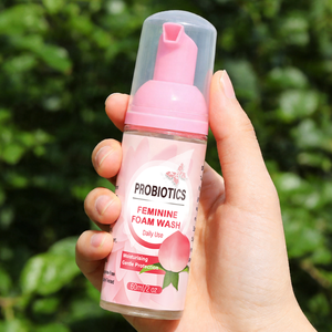 Chinaherbs Lavage vaginal biologique pour l'équilibre du pH Yoni, étiquette privée, soins d'hygiène féminine, soin intime, gel moussant probiotique pour le vagin - Product Image 1