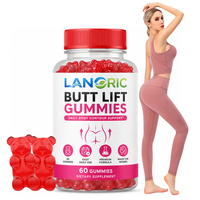 Gummies OEM pour l'augmentation des fesses et des seins, avec effet liftant et raffermissant pour les fesses