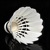 Volant de badminton professionnel de niveau tournoi, qualité OEM, hybride, sport, classe B, plumes d'oie, sandwich double couche
