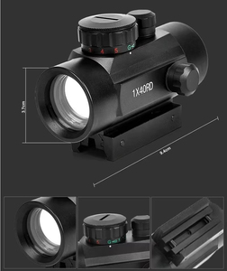 Phụ kiện chụp 1x40 săn bắn chiến thuật phạm vi nhỏ gọn chấm đỏ và quang học phản xạ chấm xanh - Product Image 6