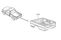 Pièces automobiles Chine Boutique en ligne Pièces automobiles BODY ASSY-ARRIÈRE (SANS CROCHET DE CORDE) pour NISSAN D22 ESSENCE 930202S707 Métal de haute qualité