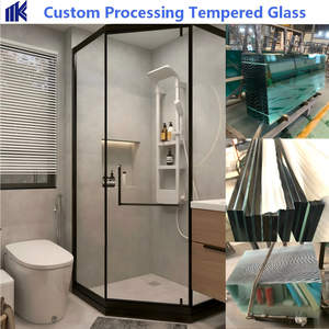 Verre de sécurité trempé pour salle de bain, <span class=keywords><strong>douche</strong></span>, plan de travail, serre, fenêtre, meuble, panneau de porte – Vente directe usine, taille personnalisée - Product Image 1