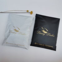 Sac de livraison de luxe écologique noir avec logo imprimé, en polyester, haute qualité, avec votre propre logo personnalisé, pour la livraison