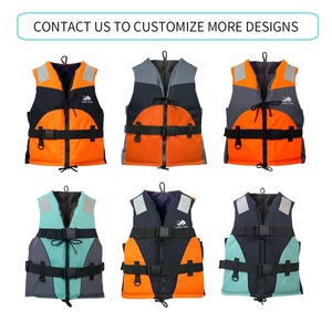 Gilet de sauvetage ISO 50N pour le surf, en tissu Oxford, équipement de sports nautiques, équipement offshore, aide à la natation, gilet de sauvetage pour jeunes <span class=keywords><strong>et</strong></span> adultes - Product Image 4