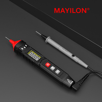 MAYILON HT121 Multimeter Digital Pintar dengan Indikasi Baterai Rendah, Mati Otomatis, Akurasi Tinggi, untuk Dijual Multimeter Digital Pintar