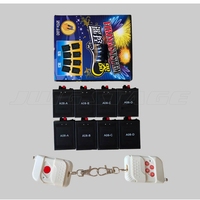 Système de Pyrotechnie Froide de Mariage, Télécommande Sans Fil, 2 Antennes, Machine à Feu d'Artifice, Spark Fresnel, 8 Pièces