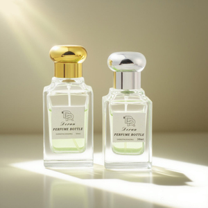 Custom 30ml 50ml 80ml Hot Sale <strong>New</strong> <strong>Design</strong> Luxury square Clear Empty glass spray <strong>perfume</strong> bottle with custom package and box - Product Image 3