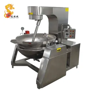 Jam Making Machine Strawberry Jam Cooking Pot Jacketed Kettle For Jam