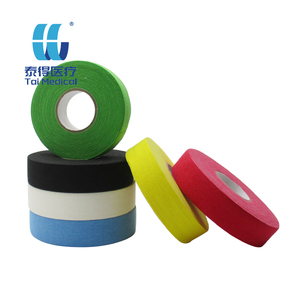 Biểu Tượng Tùy Chỉnh Bán Buôn 2.5Cm 25M Thoáng Khí Trọng Lượng Nhẹ Chống Trượt Nước Chống Bông Vải Dính Thể Thao Băng Băng - Product Image 1