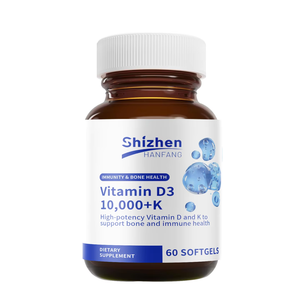 <span class=keywords><strong>Vitamina</strong></span> <span class=keywords><strong>D3</strong></span> 10,000 UI + Cápsulas Blandas de K |   Soporte de Alta Potencia para la Salud Ósea e Inmunológica - Product Image 2