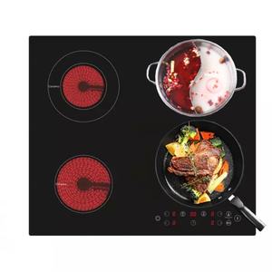 Table de cuisson infrarouge hybride avec commande tactile et verrouillage de sécurité pour enfants - Product Image 1