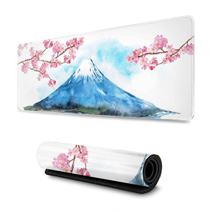 Vente directe d'usine grand tapis de souris de jeu de vague tapis de bureau en caoutchouc antidérapant tapis de bureau pour bureau et <span class=keywords><strong>Table</strong></span> d'ordinateur à domicile - Product Image 3