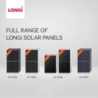 Module solaire bifacial à haute efficacité Longi LR7 HPDC 590w 595w 600w 610W 615W 620W 182mm panneaux solaires demi-cellule Module solaire bifacial 615W