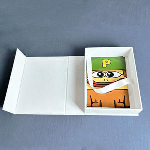 Caja de ropa de cartón rígido de lujo personalizada beigeGift Packaging Cosmético <span class=keywords><strong>dos</strong></span> <span class=keywords><strong>piezas</strong></span> tapa y caja base con lino - Product Image 3