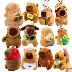 Nuevo estilo creativo suave carpincho mochilero juguetes de animales de peluche lindo conejillo de indias almohada regalo para dormir simulado nuevo estilo suave - Product Image 4