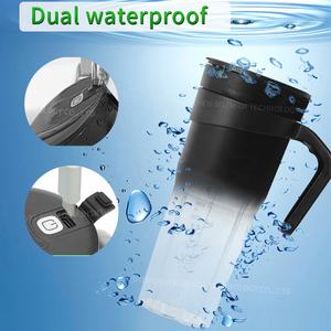 Frullatore Portatile 470ml Ricaricabile USB con 6 Lame Mini Spremiagrumi Manuale per Frullati di <span class=keywords><strong>Frutta</strong></span> con Cannuccia - Product Image 4