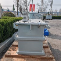 Transformateurs de puissance JOEPOWER à faible coût, monophasés/triphasés, immergés dans l'huile, norme ANSI, 50/60Hz, construction entièrement étanche